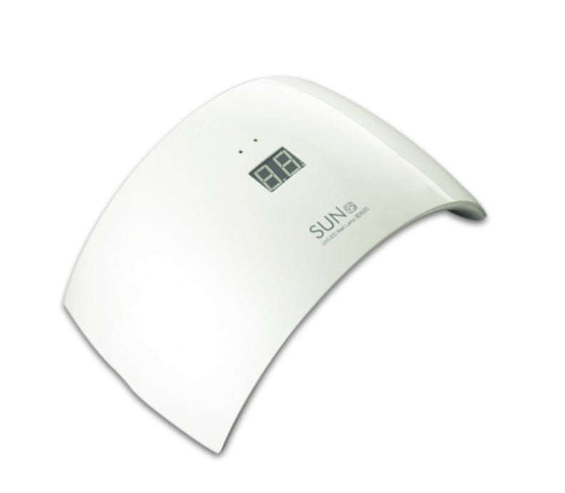 UV LED Lamp for Nails Dryer Sunuv 9c model with digital display.