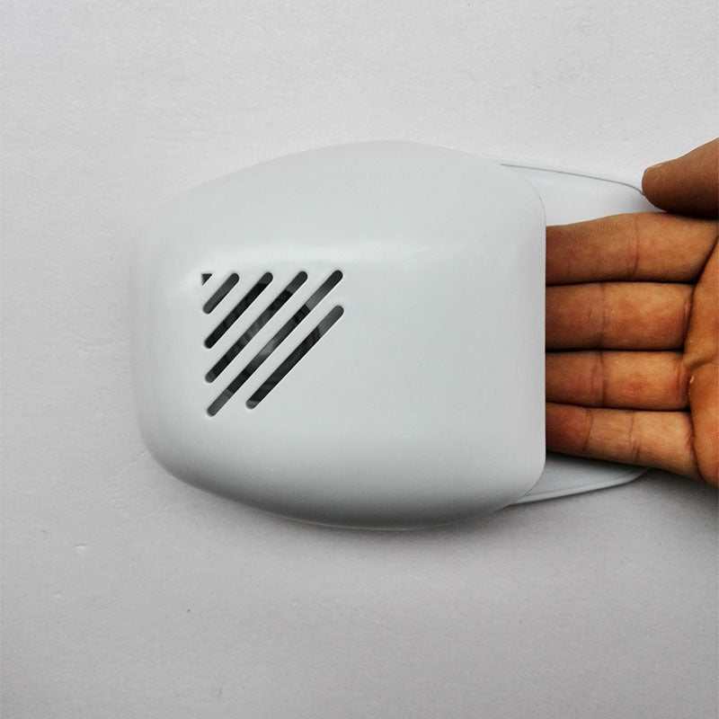 Mini nail dryer for drying nail polish, available in white, black, pink, and purple colors. Suitable for any skin type.