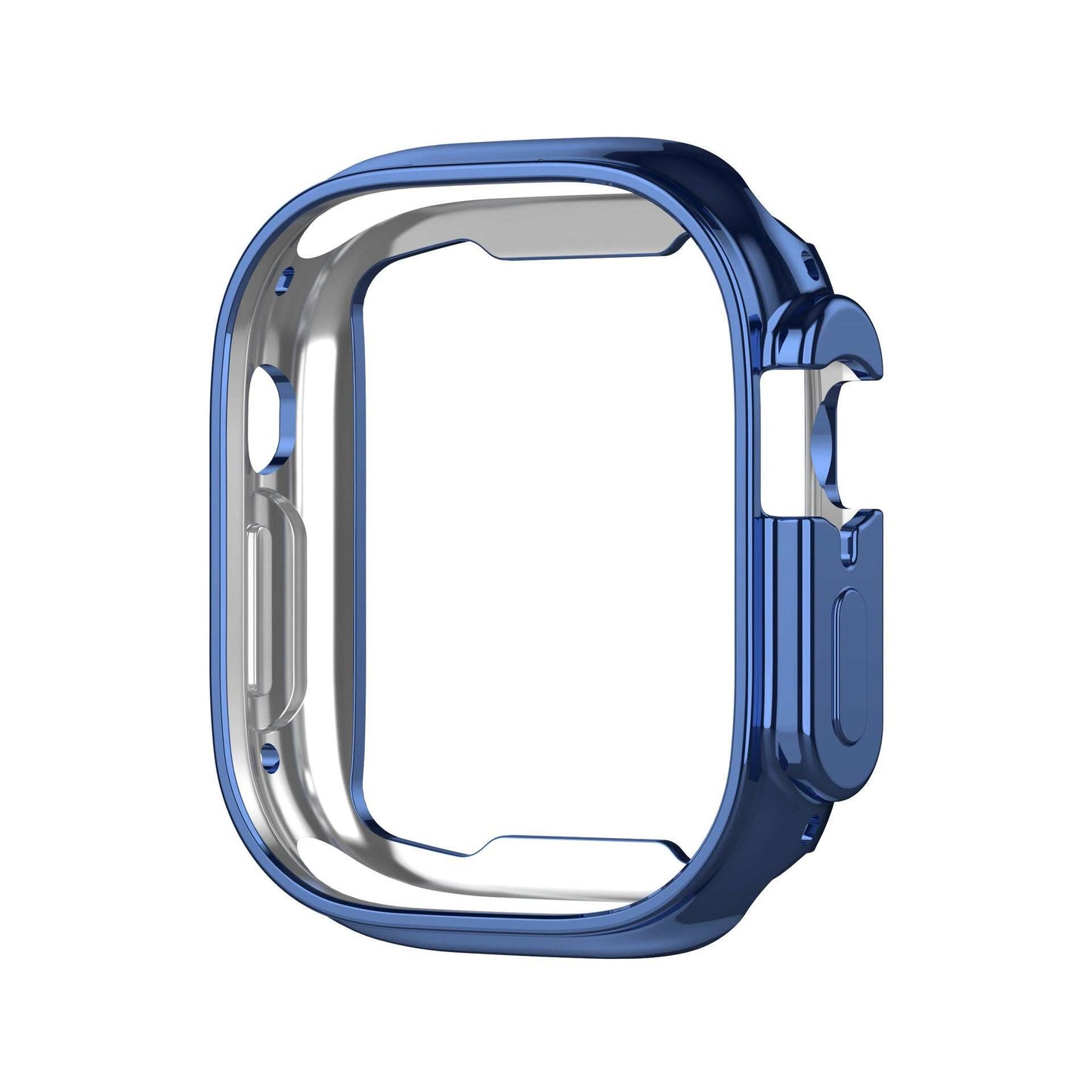 TPU Hollow Out Soft Case Protective Sleeve for Watch, Transparent Design, 49MM, Compatible with Apple Watches.