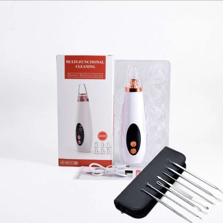 Pores clean artifact cosmetic instrument for blackhead removal.