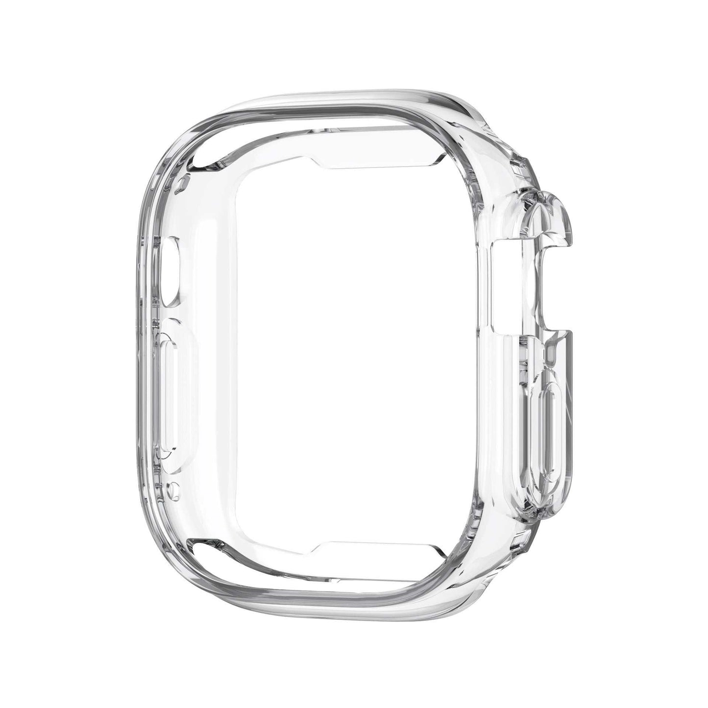 TPU Hollow Out Soft Case Protective Sleeve for Watch, Transparent Design, 49MM, Compatible with Apple Watches.