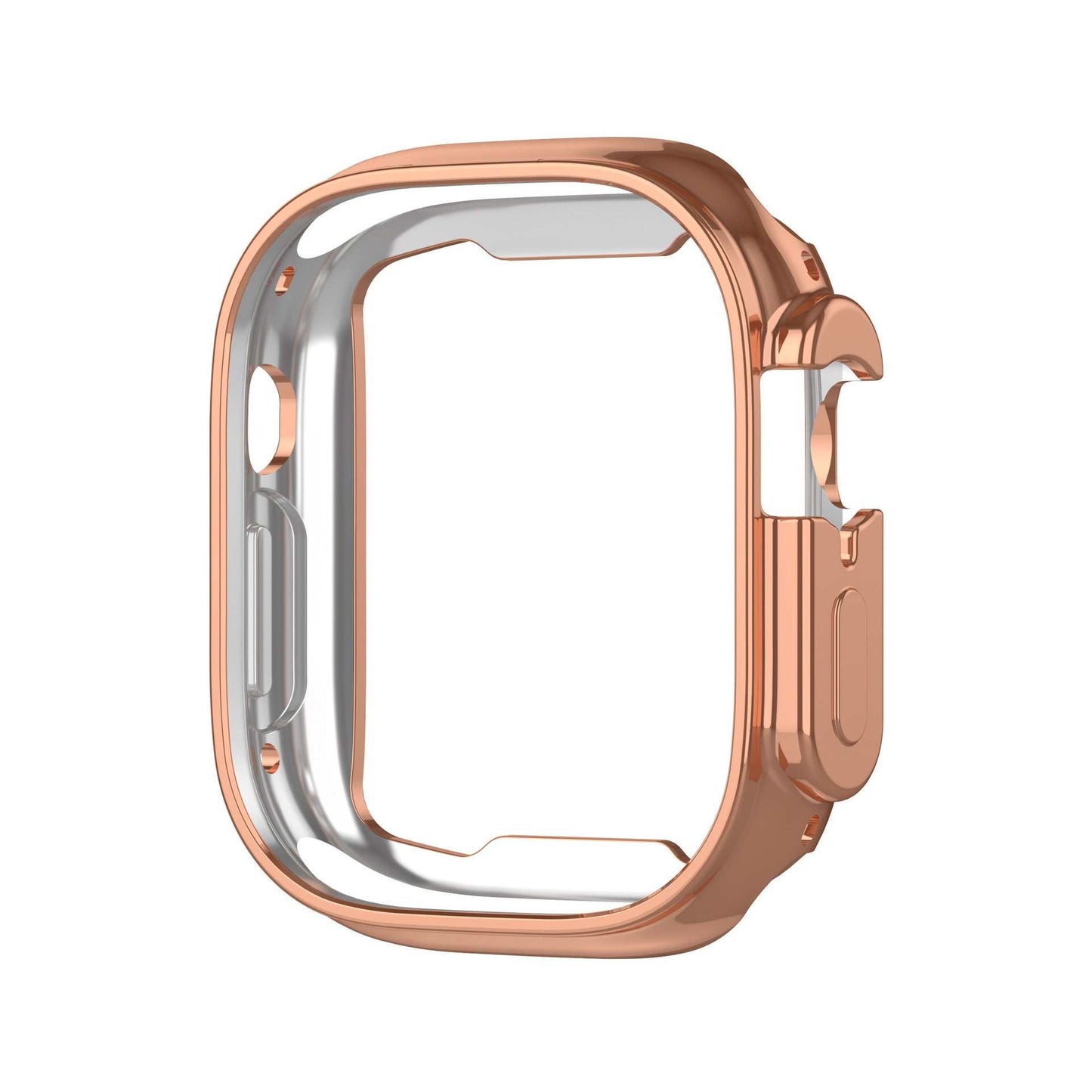 TPU Hollow Out Soft Case Protective Sleeve for Watch, Transparent Design, 49MM, Compatible with Apple Watches.