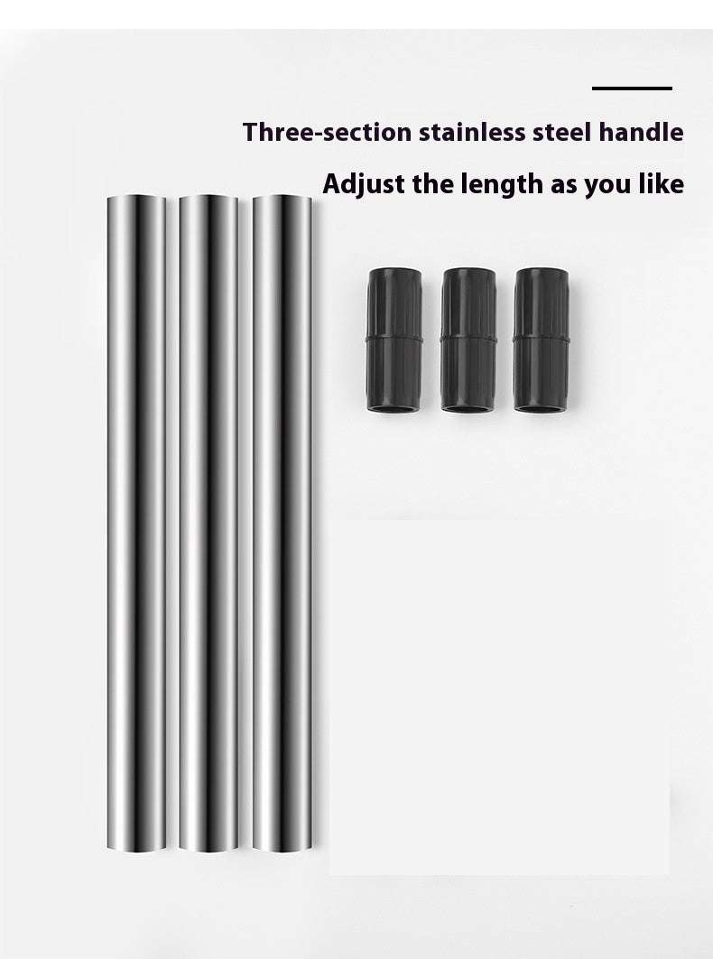 packing list Standing weeding uproot tool removing weeds with black alloy and stainless steel design.