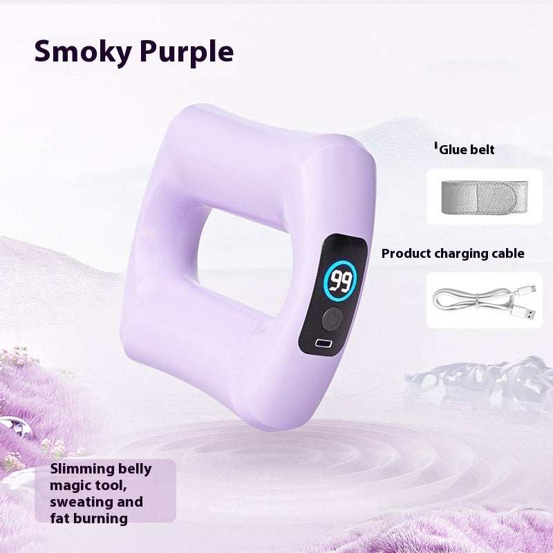Fascia ring fat burning massage device with adjustable gears and LED screen.