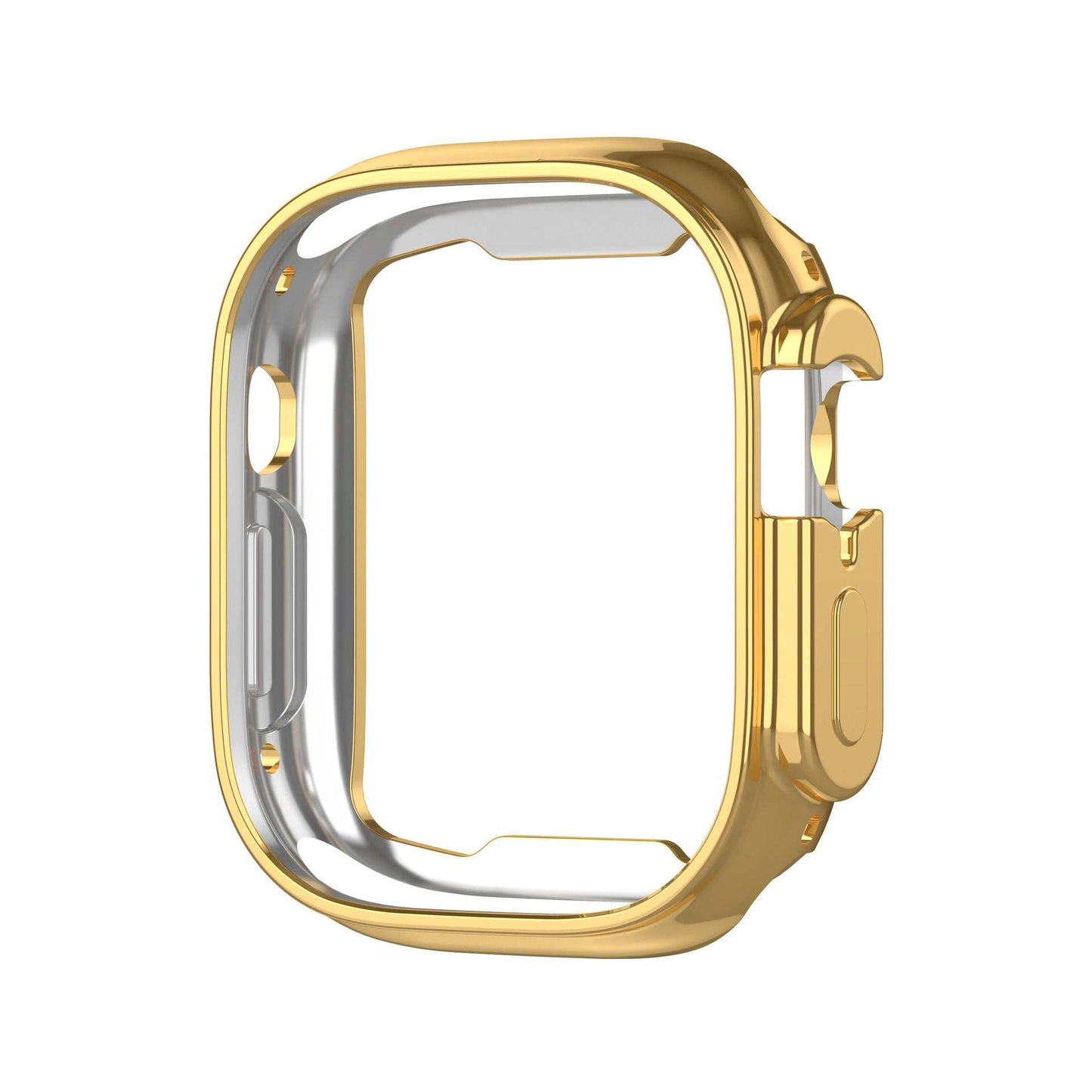 TPU Hollow Out Soft Case Protective Sleeve for Watch, Transparent Design, 49MM, Compatible with Apple Watches.