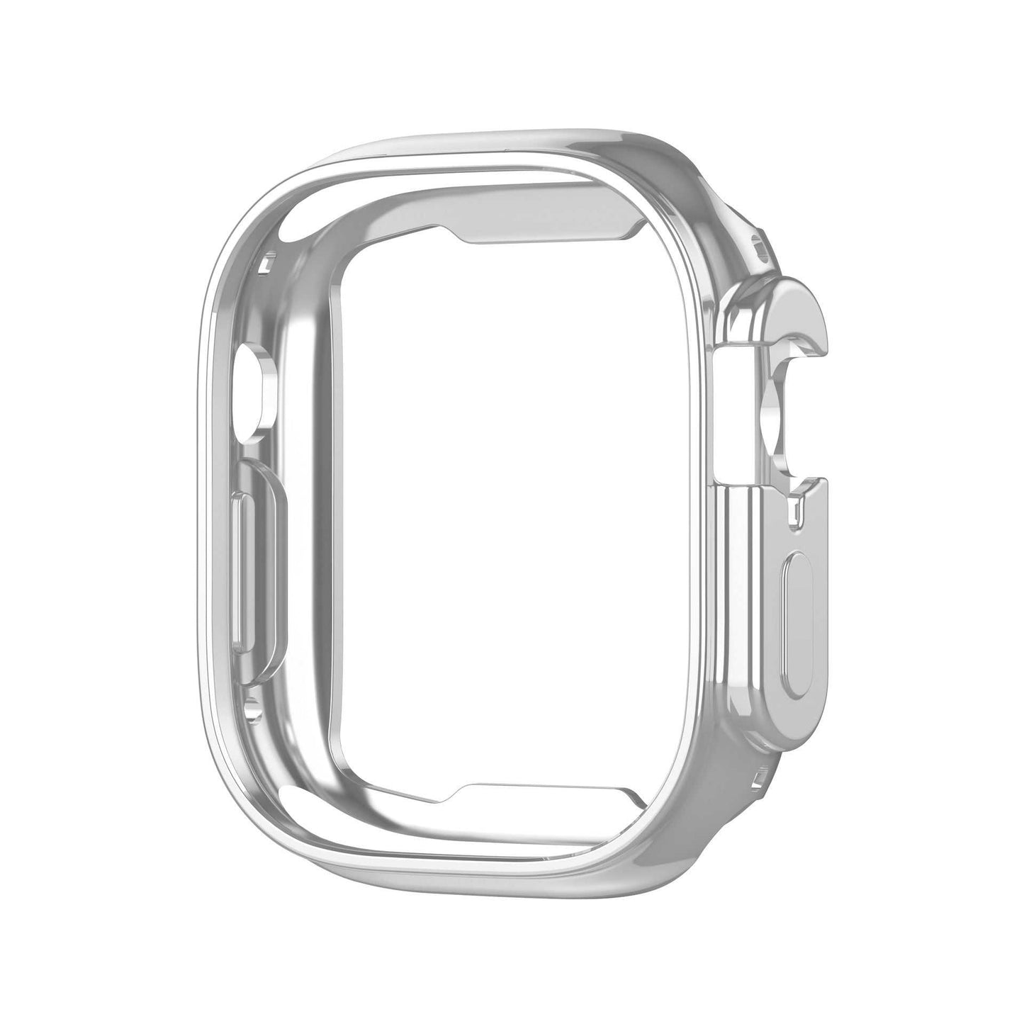 TPU Hollow Out Soft Case Protective Sleeve for Watch, Transparent Design, 49MM, Compatible with Apple Watches.