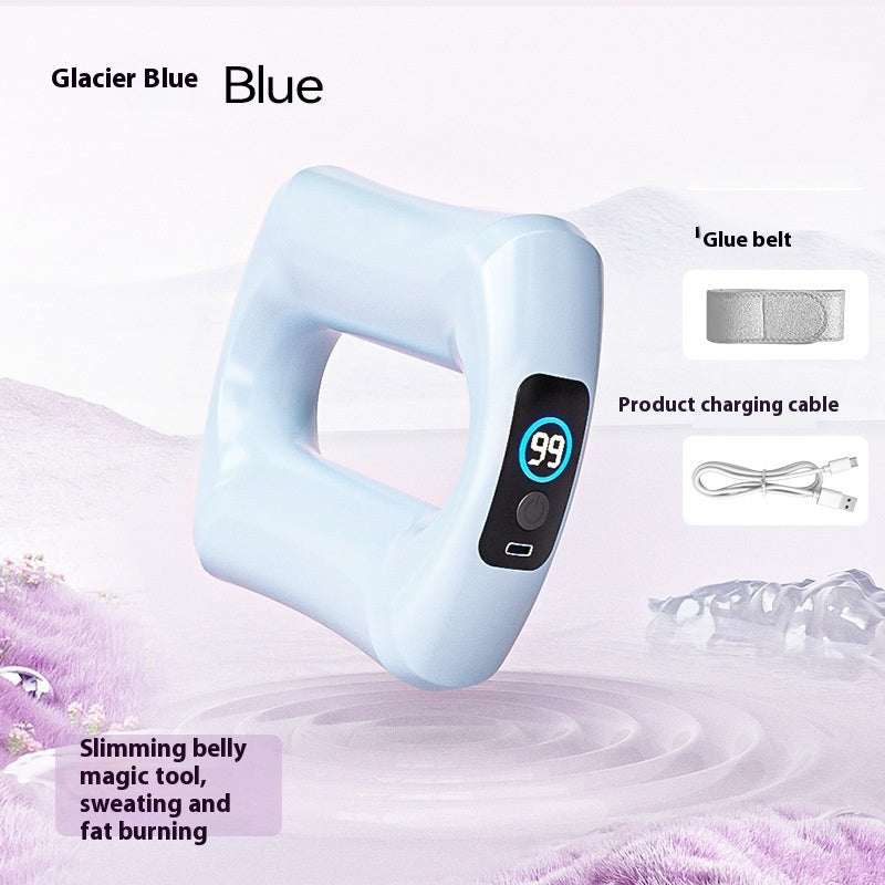 Fascia ring fat burning massage device with adjustable gears and LED screen.