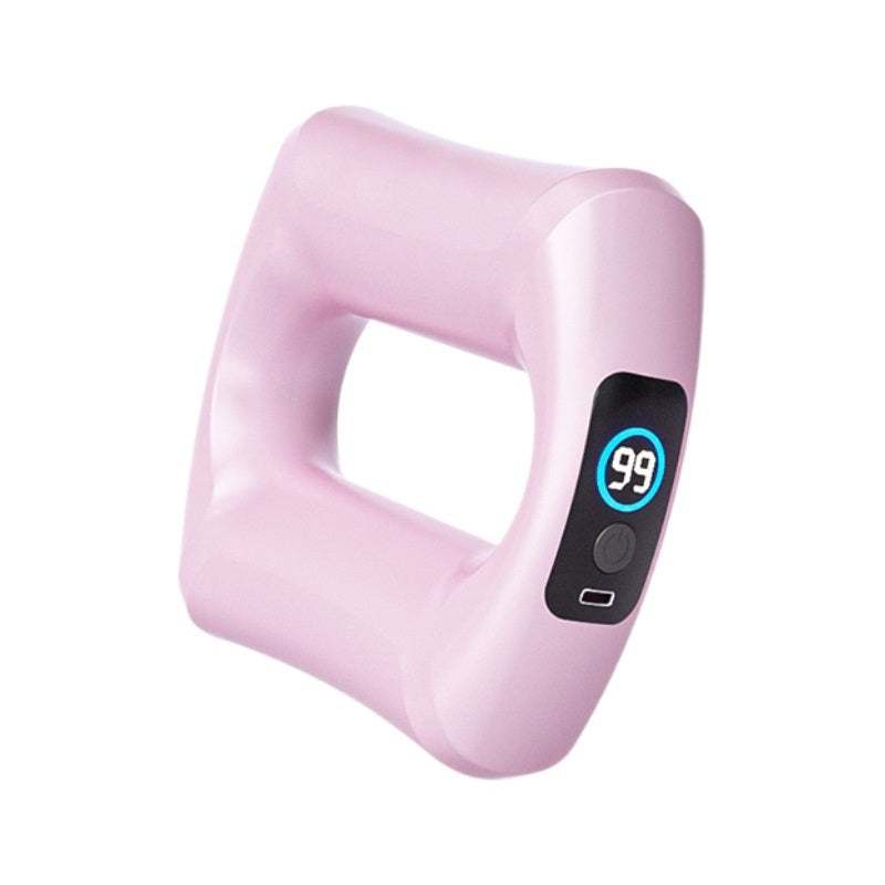 Fascia ring fat burning massage device with adjustable gears and LED screen.
